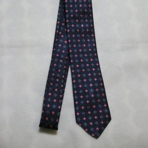 TED BAKER Heavy Silk Geometric Neck Tie
